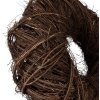 Великий ратановий вінок Clayre & Eef, коричневий, Ø 50x13 см, для дверей, стіни, столу, рустикальний стиль