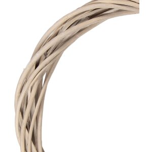 Новорічна гілка з ратану коричневого кольору Ø 30 см від Clayre & Eef