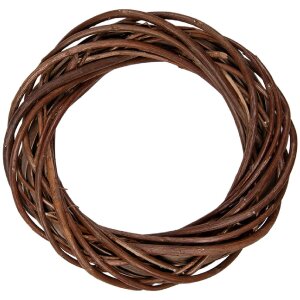 Декоративная ветвь Clayre & Eef Ø 20x4 см, ротанг, коричневый