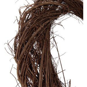 Гирлянда из ротанга Clayre & Eef коричневая Ø 55x6 см