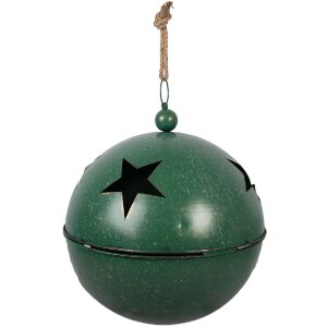 Набор декоративных колоколов Clayre & Eef зеленый Ø 60/50/40 см