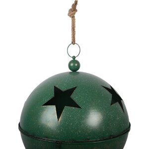 Набор декоративных колоколов Clayre & Eef зеленый Ø 60/50/40 см