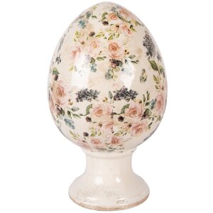 Керамическое яйцо Clayre & Eef на подставке,...