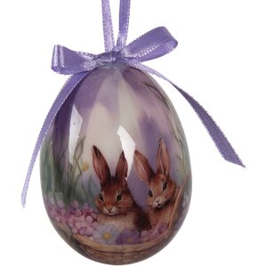 Набор подвесок-яиц Clayre & Eef, 9 шт., Ø 5x8 см, цветные