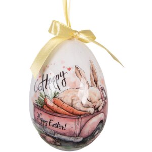 Підвісні яйця (комплект 6 шт.) Ø 7x10 см — кольорові прикраси для інтер’єру