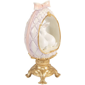 Декоративное яйцо Clayre & Eef с кроликом,...