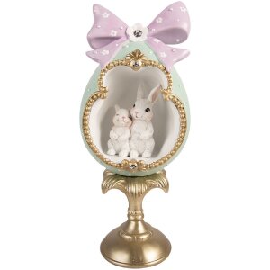 Декоративное яйцо Clayre & Eef с кроликом,...
