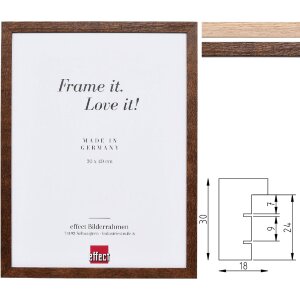 Ефектна деревяна рамка профіль 2430 з ясеневої та...