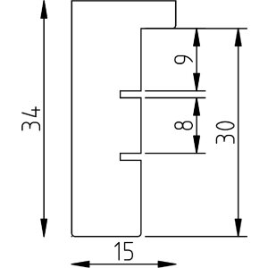 Effect 2480 Holzrahmen Profil Linde viele Formate 7x10 bis 50x70 cm