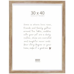 Фоторамка Deknudt S244 бронза 30x40 см — стильна...