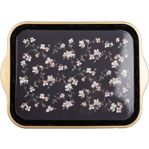 Стільниковий аксесуар Clayre & Eef 38x27x2 см, чорно-білий, для декору та функції