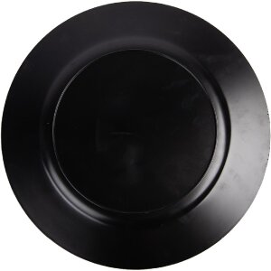 Столиця тарілка Ø 33x1 см, біла з рожевими акцентами, для віснової декорації