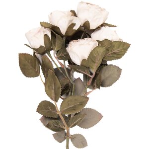 Гілка з квітами бежево-зеленого кольору, 8x13x43 см, для...