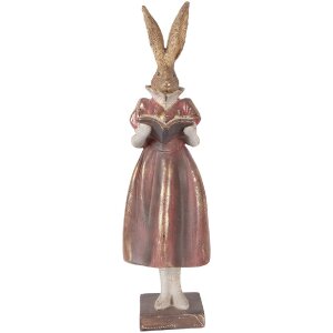 Фігура єнотова золотого кольору з червоними акцентами,...