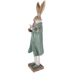 Декоративний кролик Clayre & Eef золото-блакитний...