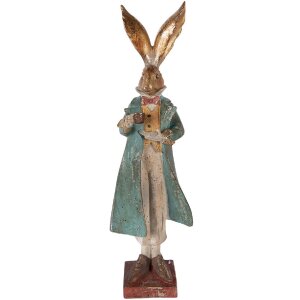 Кролик Clayre & Eef золотий-блакитний, 14x12x47 см,...