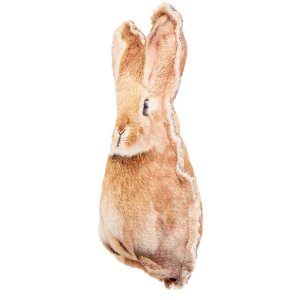 Килимок-підушка зі свинкою від Clayre & Eef, коричнево-біла, 13x5x22 см