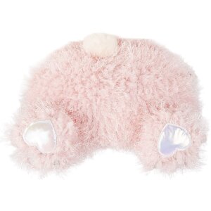 Подушка-кролик рожева, 38x14x27 см, для дитячої кімнати та дивану