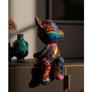 Декоративна фігура-медвежонок Orsetto Psyco від Mauro Ferretti, 10,5x12x23,5 см