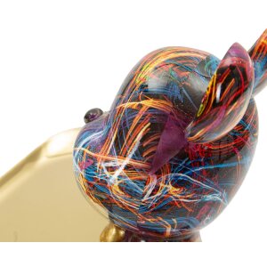 Фігурка для декору CANE PSYCO з табличкою, багатокольорова, 22,5 см