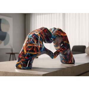 Скульптура LOVER PSYCO Mauro Ferretti, 25x7,5x13,5 см, поліресин, мультиколор