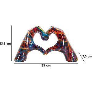 Скульптура LOVER PSYCO Mauro Ferretti, 25x7,5x13,5 см, поліресин, мультиколор