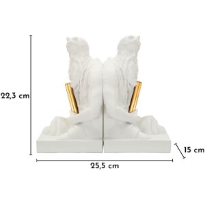 Комплект підставок для книг Mauro Ferretti POSEIDONE, 25,5x15x22,3 см (2 шт.)