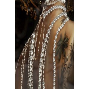 Вінтажна настінна картина Mauro Ferretti Persian 62x92 см, лакована тканина з рамою