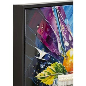 Малюнок на полотні COCKTAIL з рамкою від Mauro Ferretti, 62x3,5x92 см