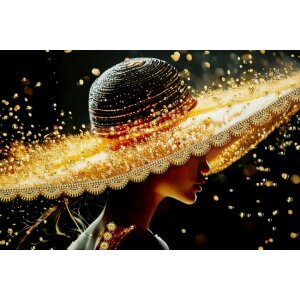 Малюнок на холсті ILLUMY від Mauro Ferretti з рамкою 62x3,5x92 см