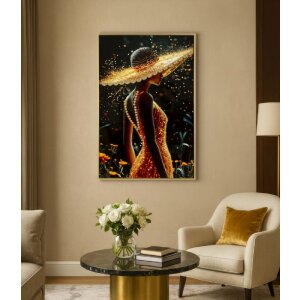 Малюнок на холсті ILLUMY від Mauro Ferretti з рамкою 62x3,5x92 см