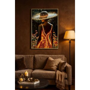 Малюнок на холсті ILLUMY з рамкою від Mauro Ferretti, 62x92 см