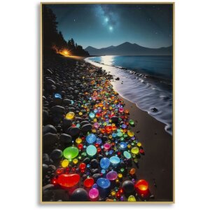 Мауро Ферретті — настінна картина "Кольори" з рамою, 60x90 см