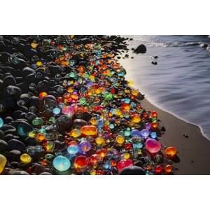 Мауро Ферретті — настінна картина "Кольори" з рамою, 60x90 см