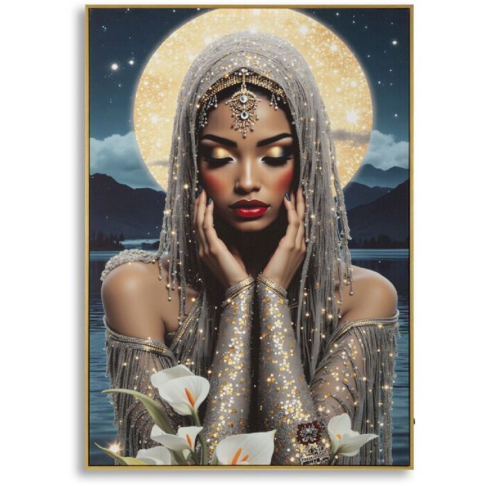 Мурал "Венера" від Mauro Ferretti з LED-освітленням, 70x100 см