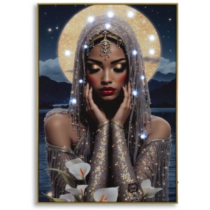 Мурал "Венера" від Mauro Ferretti з LED-освітленням, 70x100 см