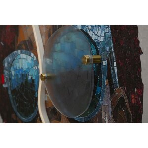 Вінкове полотно Mauro Ferretti "Афро" з LED-освітленням, 60x90 см, з 3D-фігурою