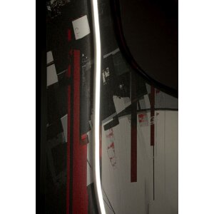 Mauro Ferretti. Портрет "Псико" з LED-освітленням, 3D-накладенням, 60x90 см