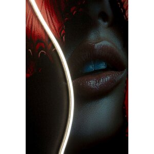 Світлодіодне полотно "Бабочки" 60x90 см з 3D-акриловими вставками від Mauro Ferretti