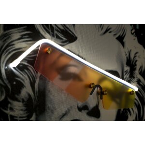 LED-плакат на холсті "Марілін" 60x90 см – 3D акрилові вставки від Mauro Ferretti