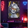 LED-плакат на холсті "Марілін" 60x90 см – 3D акрилові вставки від Mauro Ferretti