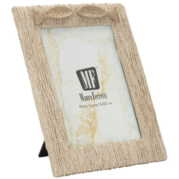 Фоторамка "Пісок" 15x20 см, бежевий, з хвилястим орнаментом