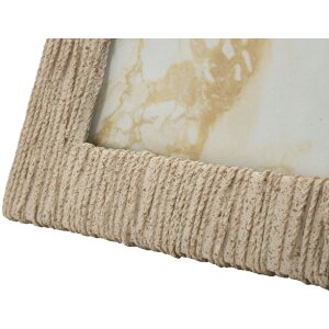 Фоторамка "Пісок" 15x20 см, бежевий, з хвилястим орнаментом