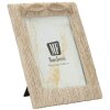 Фоторамка "Пісок" 15x20 см, бежевий, з хвилястим орнаментом