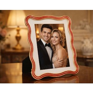 Фоторамка "Елізабет" 20x25 см, червона від Mauro Ferretti