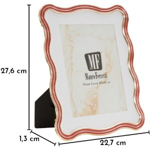 Фоторамка "Елізабет" 20x25 см, червона від Mauro Ferretti