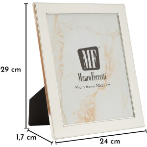 Фоторамка "Molly" 20x25 см, біла від Mauro Ferretti