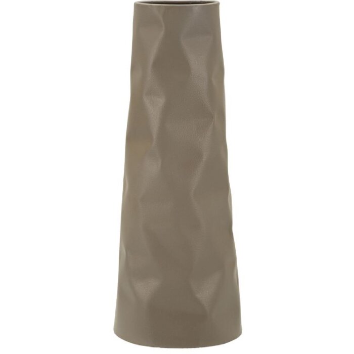 Ваза "Норимберга" Mauro Ferretti, кремова, залізна, індустриальний стиль, 50 см