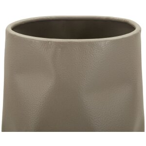 Ваза "Норимберга" Mauro Ferretti, кремова, залізна, індустриальний стиль, 50 см