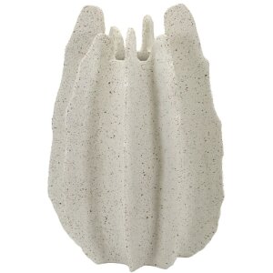 Ваза "Естер" Mauro Ferretti, органічний скульптурний дизайн, поліреспін, Ø26x40 см